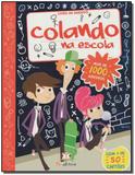 Livro de Adesivo - Colando na Escola - Blu editora