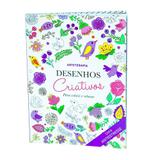 Livro Desenhos Criativos Para Colorir e Relaxar - Abril