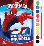 Livro - Diversão com aquarela Homem-Aranha