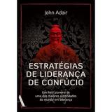 Livro - Estratégias de liderança de Confúcio