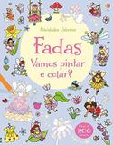 Livro - Fadas : Vamos pintar e colar?