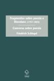 Livro - Fragmentos sobre poesia e literatura (1797-1803)