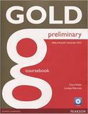 Livro - Gold Preliminary Coursebook and CD-Rom Pack