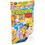 Livro Infantil Colorir Classicos Solapa Pqueno 08Livr Pct.C/08 Bicho Esperto