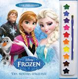 Livro Infantil Colorir Frozen Aquarela Unidade DCL