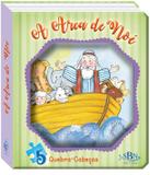 Livro - Janelinha lenticular bíblica com quebra-cabeças: Arca de Noé