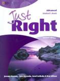 Livro - Just Right Advanced - Sb - 2nd Ed - British - Cne - cengage elt