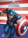 Livro - Ler e colorir Capitão América