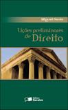 Livro - Lições preliminares de direito - 27ª edição de 2013