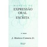 Livro - Manual de expressão oral e escrita