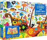 Livro - No fundo do mar: livro com quebra-cabeça