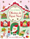 Livro - Oficina do papai noel : Livro de adesivos