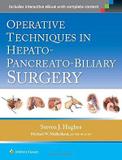 Livro Operative Techniques In Hepato-pancreato-biliary Surgery - Lippincott williams wilkins