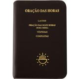 Livro - Oração das horas com zíper