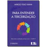 Livro - Para Entender A Terceirizacao - 03Ed/17 - Ltr editora