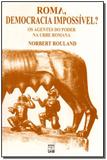 Livro - Roma,Democracia Impossivel - Unb