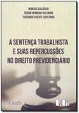 Livro - Sentenca Trab.Rep.Dto.Previdenciario - 02Ed/18 - Ltr editora
