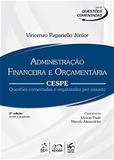Livro - Série Questões Comentadas - Administração Financeira e Orçamentária - CESPE