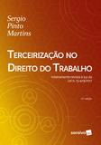 Livro - Terceirização no direito do trabalho - 15ª edição de 2018