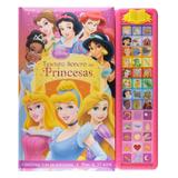 Livro Tesouro Sonoro Princesas Disney - DCL