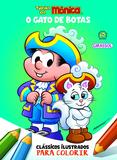 Livro - Turma da Mônica Clássicos Ilustrados para Colorir