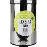 Lixeira 12l Inox com Pedal - Casa video