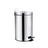 Lixeira 20L Agata Pedal Inox Mor