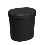 Lixeira 2,5 Litros Preto Coza - Brinox