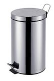 Lixeira 30l em aço inoxidavel com pedal linha agata - Mor
