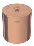 Lixeira 5L Rose Gold Acabamento Polido Tramontina 94540/053