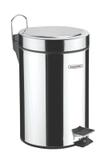Lixeira Aço Inox com Pedal e Balde Removível 12 Litros Tramontina 94538/112