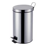 Lixeira Agata Inox Com Pedal 20l - Mor