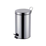 Lixeira Agata Inox Com Pedal 5l - Mor