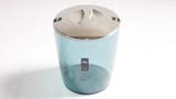 Lixeira banheiro ou fume tampa inox 5l 550*