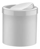 Lixeira Basculante 5 Litros Branca Plastico Ps 1215 Future