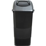 Lixeira Basculante 60L Giotto Preta