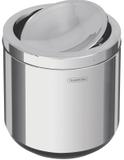 Lixeira Basculante Em Aço Inox Com Base Em Polipropileno 7 Litros Tramontina 94540/020 - Tramontina teec