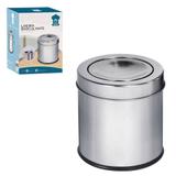 Lixeira Basculante Inox 3 Litros - Art House