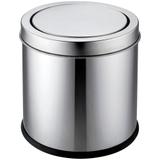 Lixeira Basculante Inox Brilho 3L - A/CASA