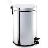 Lixeira Brinox Inox com Pedal e Balde 20L