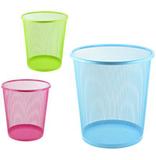 Lixeira / cesto aramado redondo colors 15l - Wincy