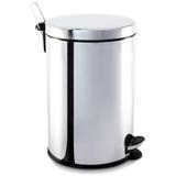 Lixeira com Pedal Brinox 20 Litros Ø30 x 46cm INOX 3040/204