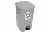 Lixeira com Pedal Coleta Seletiva Não Reciclável 50 Litros - Só Lixeiras