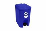 Lixeira com Pedal Coleta Seletiva Papel 15 Litros - Só Lixeiras