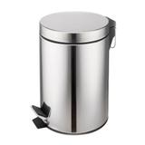 Lixeira com Pedal Inox Brilho 12L - A/CASA