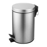 Lixeira com Pedal Inox Fosco 12L - A/CASA