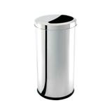 Lixeira Com Tampa 1/2 Lua Decorline Inox 40,5 L 3063205 Brinox
