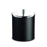 Lixeira com Tampa Inox 5,4 Litros Preta - Brinox