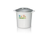 Lixeira Com Tampa Verona 4 Litros P/Cozinha 23,5x19,6x20,7Cm - Nitron