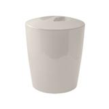 Lixeira com tampa Vitra 5 litros Bege - Ou